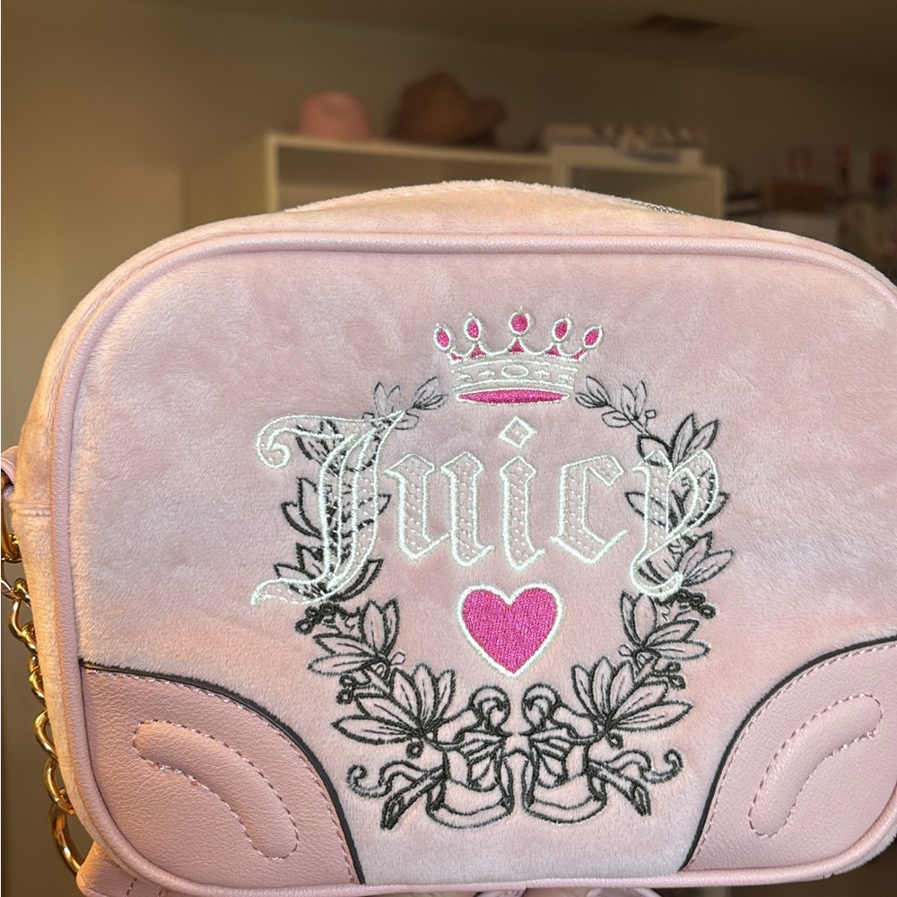Juicy Couture Blush Pink Crossbody Bag